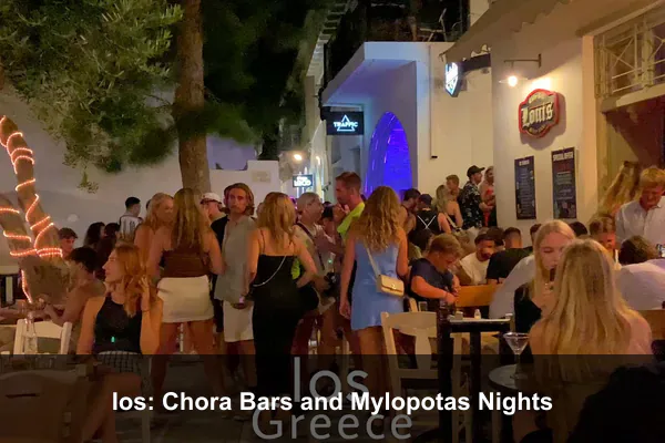 Ios: Chora Bars and Mylopotas Nights