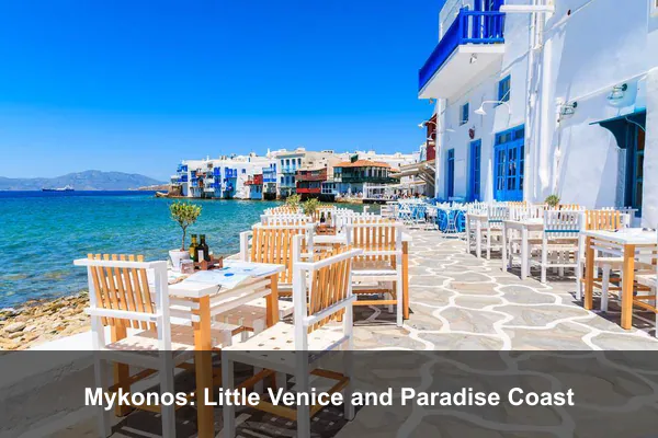 Mykonos: Little Venice and Paradise Coast