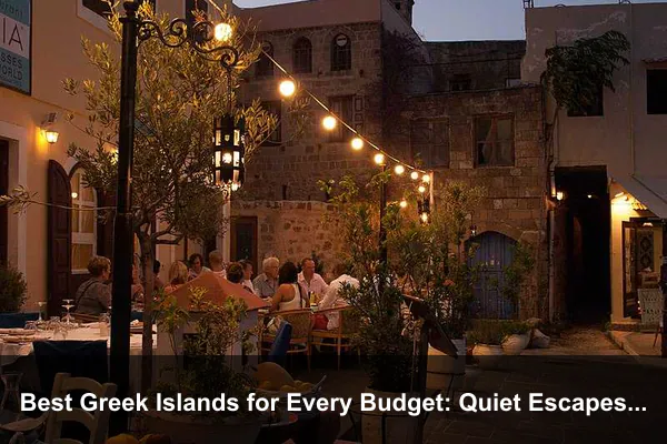 Best Greek Islands for Every Budget: Quiet Escapes, Nightlife Hubs, and Family Picks