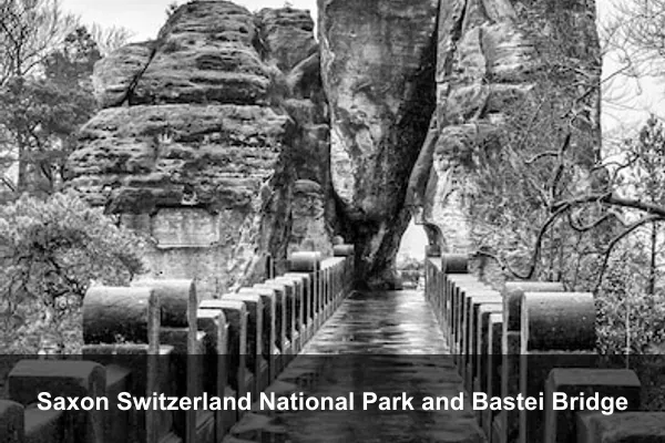 Saxon Switzerland National Park and Bastei Bridge
