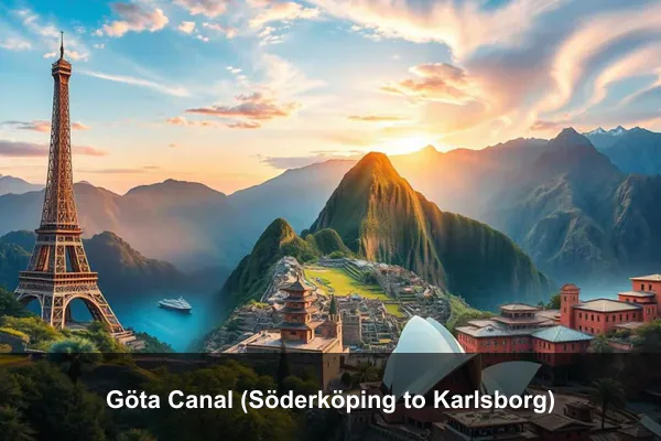 Göta Canal (Söderköping to Karlsborg)