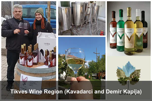 Tikves Wine Region (Kavadarci and Demir Kapija)