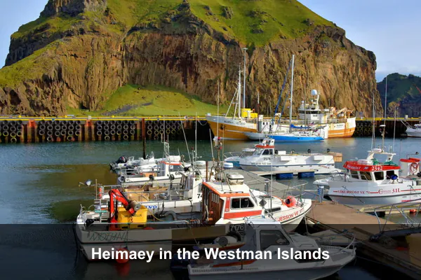 Heimaey in the Westman Islands
