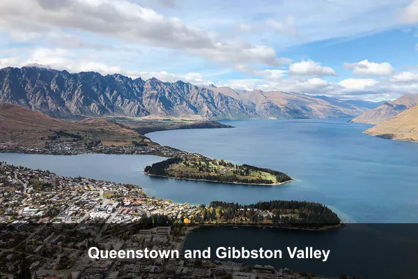 Queenstown and Gibbston Valley