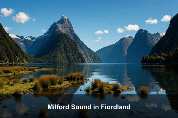 Milford Sound in Fiordland