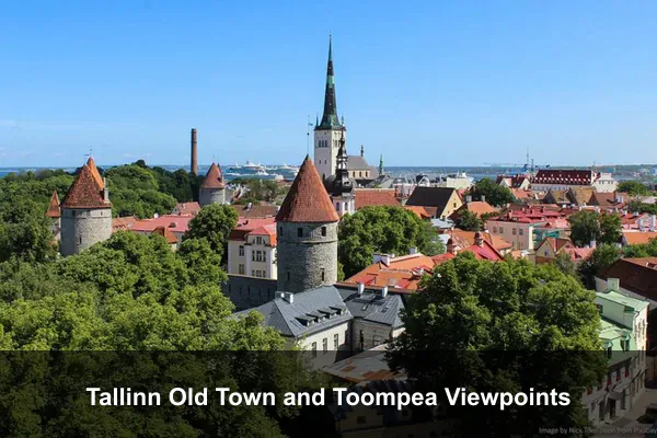 Tallinn Old Town and Toompea Viewpoints
