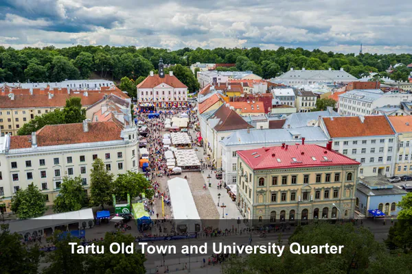 Tartu Old Town and University Quarter