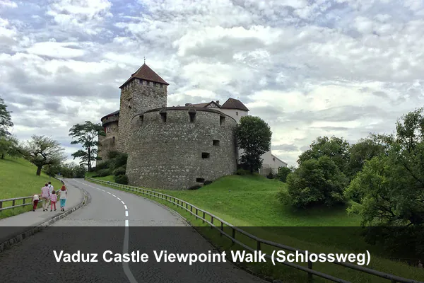 Vaduz Castle Viewpoint Walk (Schlossweg)