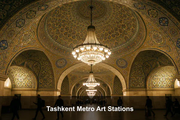 Tashkent Metro Art Stations