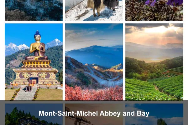 Mont-Saint-Michel Abbey and Bay