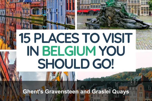 Ghent's Gravensteen and Graslei Quays