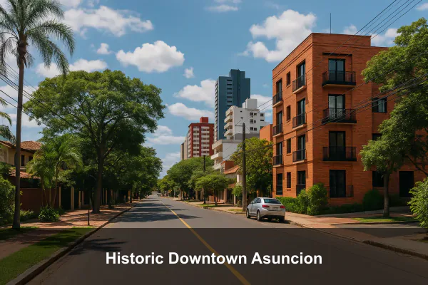 Historic Downtown Asuncion