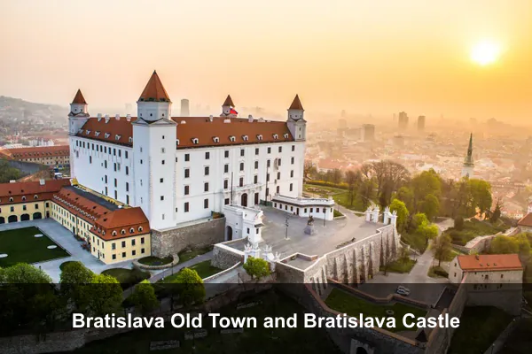 Bratislava Old Town and Bratislava Castle