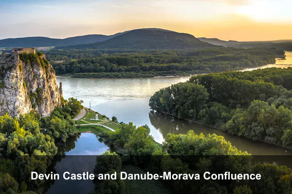 Devin Castle and Danube-Morava Confluence