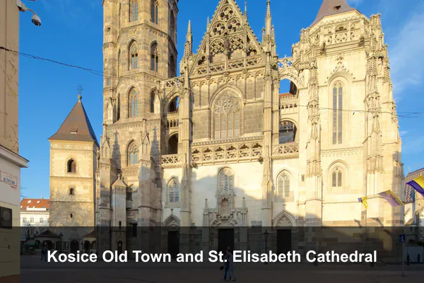 Kosice Old Town and St. Elisabeth Cathedral